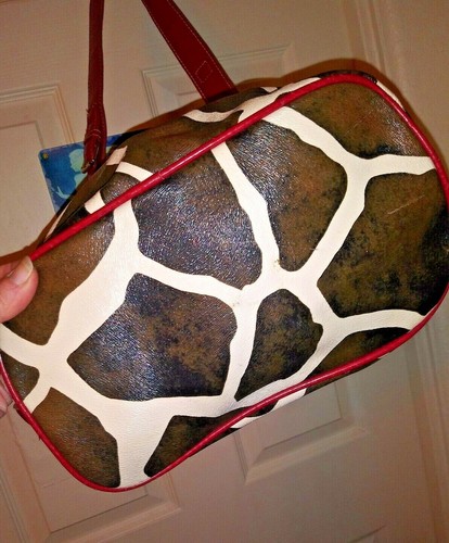 Bueno Animal Print Drawstring Shoulder Bag Purse REDUCED PRICE - Picture 7 of 9