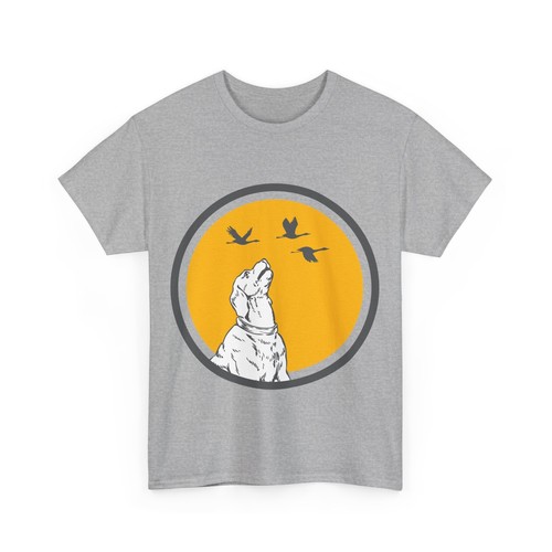 Camiseta unisex de algodón pesado de caza de pato para perro - Imagen 20 de 33