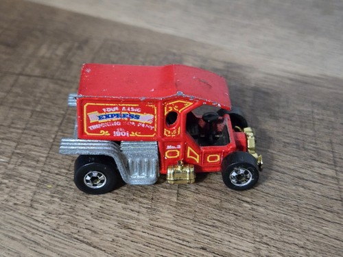 Hot Wheels 1979 Blackwall T-Totaller rot mit Gold Base Vintage Diecast - Bild 4 von 9