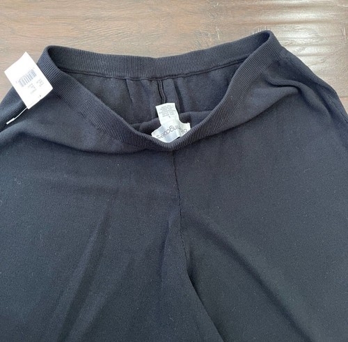 BLOOMINGDALE'S Women's Black Rayon Nylon Dress Pants Pull-on Size Large NWT! - Picture 8 of 9