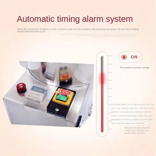 Elektrische Kastanienschälmaschine kommerzielle automatische Kastanienschälmaschine - Bild 3 von 8