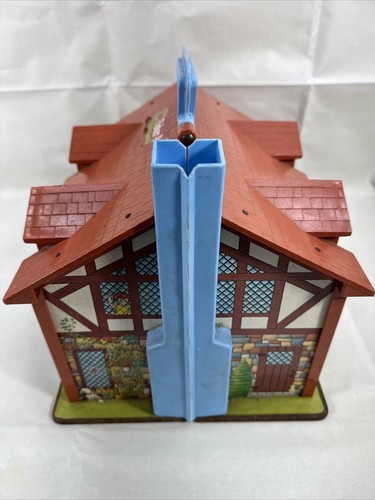 Vintage Fisher Price Little People House 952 Vintage Little People W Nursery 2/3 - Picture 8 of 12