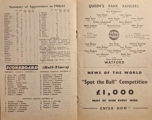 Football Programmes - Queen's Park Rangers 60's & 70's - Buy 2+ - 10% Discount - Picture 5 of 29