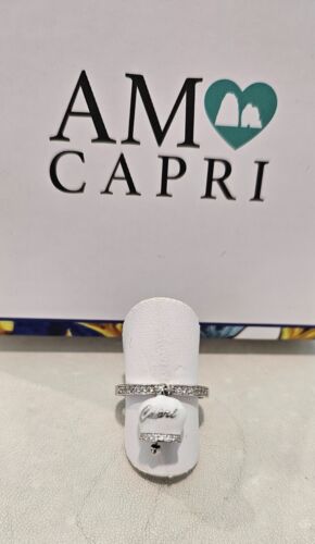 Anello con campanella smaltata portafortuna AmoCapri Argento 925 - Foto 7 di 7