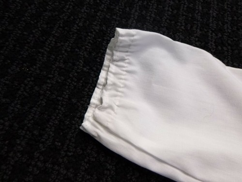 Vtg Alexis Crisp White Baby Dress Pink Embroidery 6-10 LBS CUTE - Picture 4 of 8