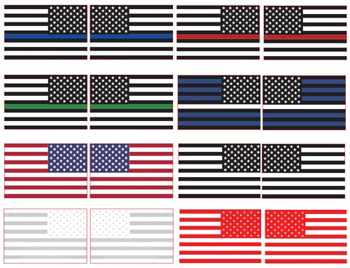 American Flag Vehicle Graphics  F-150 - Ford - Raptor - Roush - Shelby - Mustang - Picture 29 of 29