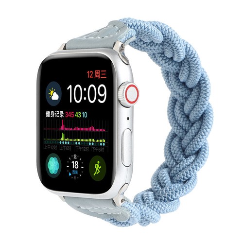 40/46/41/49mm for Apple Watch Series 10 9 8 7 6 SE Nylon Braided Solo Loop Band - Picture 48 of 75