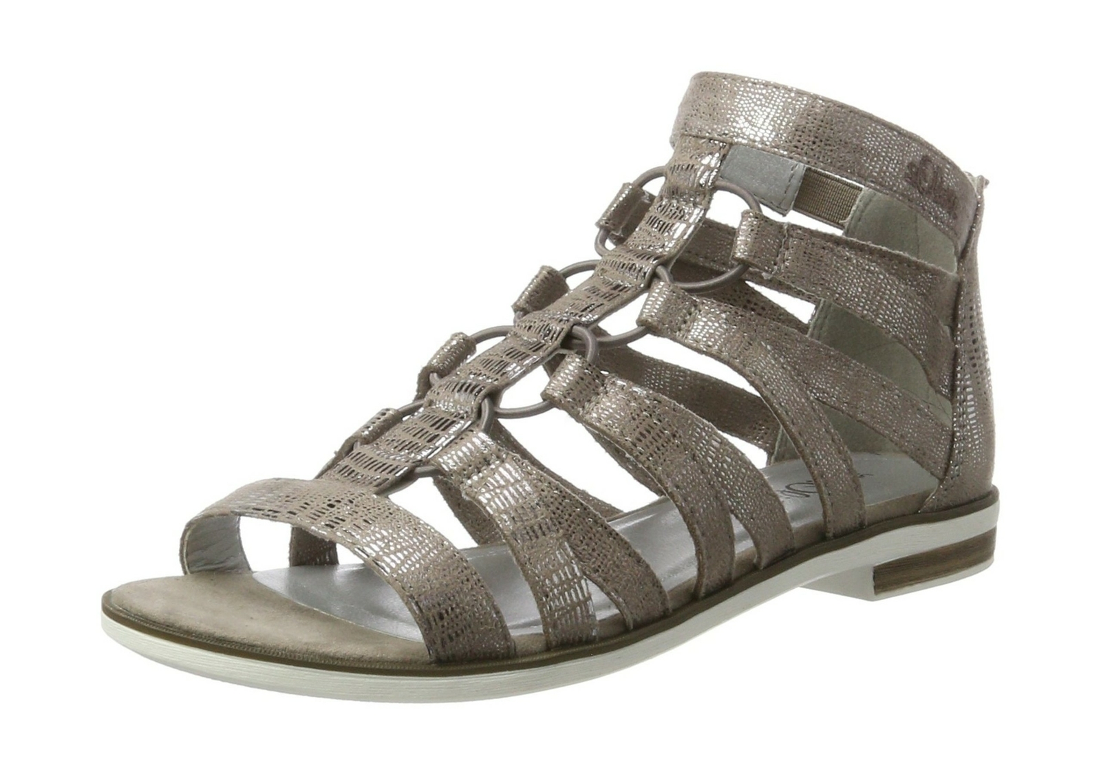 S. Oliver Girls' 58209 Cuña Tacón Sandalias Marrón (Peine de pimienta. 392) 6 Reino Unido S. Oliver Girls' 58209 Cuña Tacón Sandalias Marrón (Peine de pimienta. 392) 6 Reino Unido