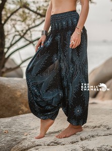 pantalon hippie negro