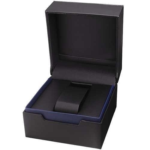 Nuevo Reloj Hombre Joshua & Sons JS69RD Cronógrafo GMT Todo Negro Correa Cuero - Imagen 9 de 9