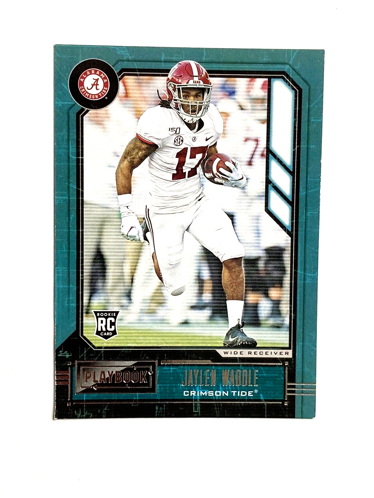2021 Chronicles Playbook Draft Picks Jaylen Waddle Rookie Card #338 Dolphins