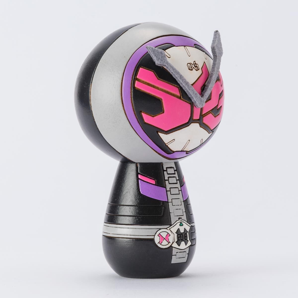 NEW Kamen Masked Rider Zi-O Kokeshi Usaburo Wooden Doll from Japan F/S GORĄCA, ograniczona wyprzedaż