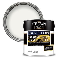 CROWN TRADE FASTFLOW QD SATIN WHITE 5L