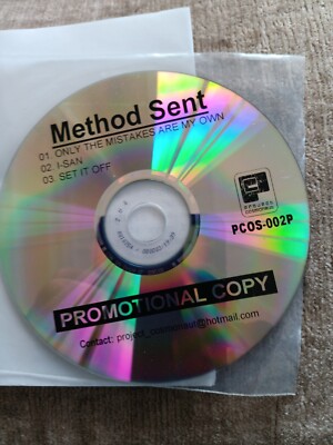 METHOD SENT CD Only the mistakes Are my own I-San Set it off Project Cosmonaut