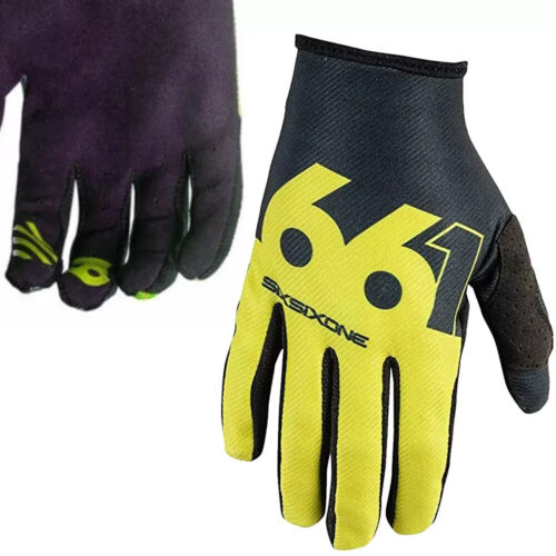 661 SixSixOne Comp Gloves MTB Bike Cyle Motocross BMX BLACK RED BLUE YELLOW NEW - Picture 6 of 16