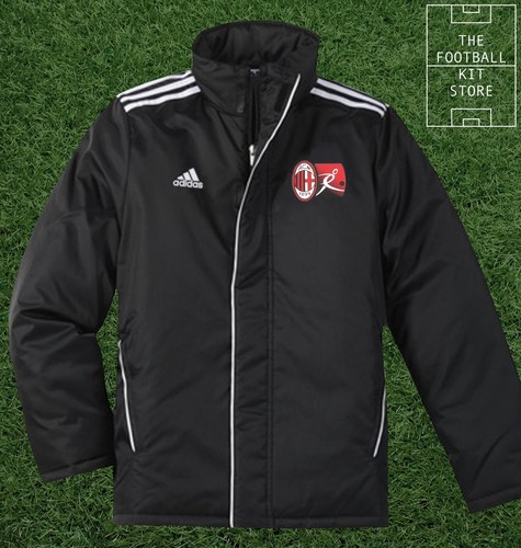 adidas AC Milan Academy Core Stadium Jacket Boys Football Training All Sizes adidas AC Milan Academy Core Stadium Jacket Boys Football Training All Sizes