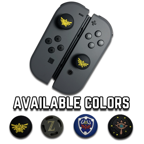Zelda Link Joycon Analog Stick Cover Caps - Nintendo Switch