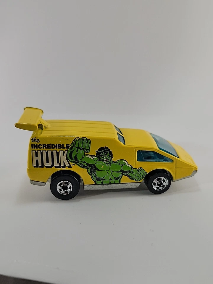 Hot Wheels Diecast Heroes The Incredible Hulk BW 1979 Spoiler Sport, Near Mint - Image 2 of 4
