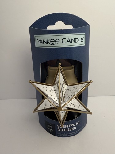 YANKEE CANDLE Dimensional Star Light Up Scent Plug Fragrance Diffuser NIP