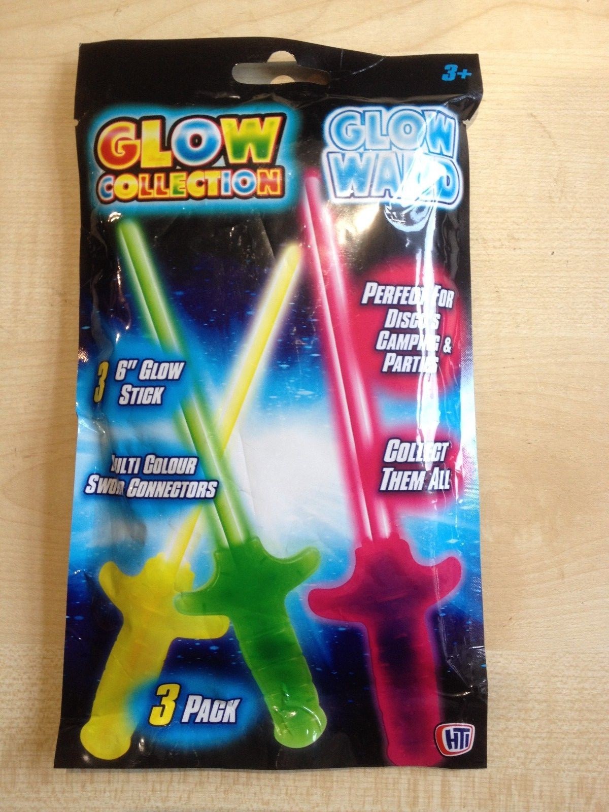 Pack of 3 Glow swords 15cm long, Party,Disco.Camping,xmas bonfire etc UK SELLER Pack of 3 Glow swords 15cm long, Party,Disco.Camping,xmas bonfire etc UK SELLER