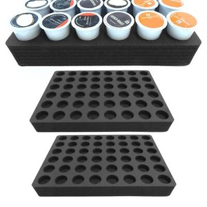 Coffee Pod Organizer Drawer Insert Fits Keurig K-Cup 36 Slot 12.5/" x 12.5/"