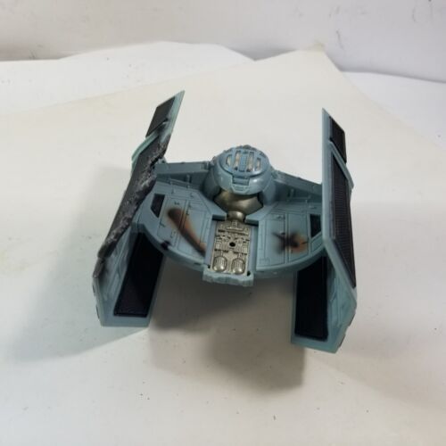 Star Wars Action Fleet Micro Machines Darth Vader's Tie Fighter Battle Damaged - Picture 10 of 15