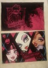 2014 Monster High 2 Sided Standard Pillowcase Frankie Stein &Friends Skull Logo 