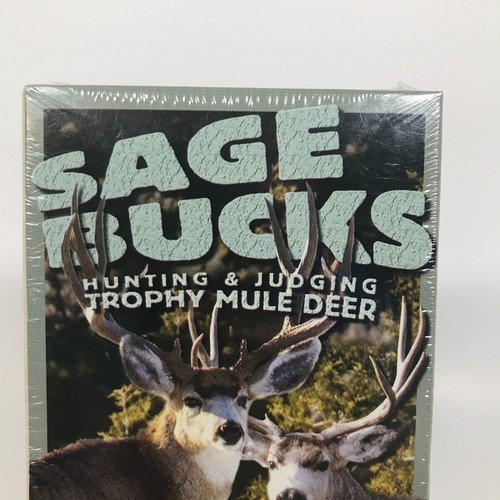 Sage Bucks Hunting & Judging Trophy Mule Deer With Mike Eastman VHS Sealed - Picture 5 of 9