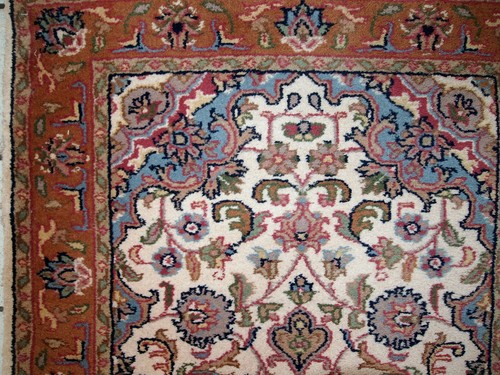 Alfombra anejo Indio Tabriz hecho a mano 74cm x 146cm 1970s - 1C727 - Picture 10 of 10