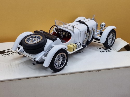 DANBURY MINT  1931 Mercedes Benz sskl White 1:24 - Picture 9 of 11