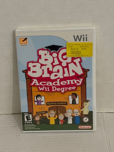 Wii Big Brain Academy Nintendo Lernspiel Mathe Zahlen Farben Memory Quiz - Bild 2 von 5