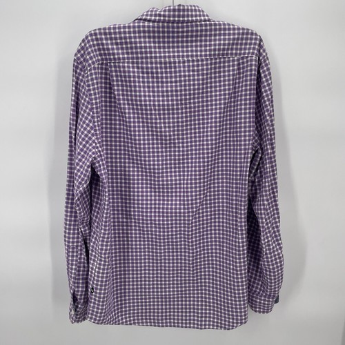 Nautica Casual Button Shirt Men's Size MediumLong Sleeve Multicolor Gingham 27P - Picture 5 of 5