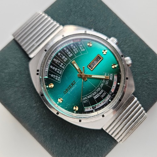 Watch Orient College Perpetual Multi Year Calendar Automatic Vintage Japan - Picture 3 of 8