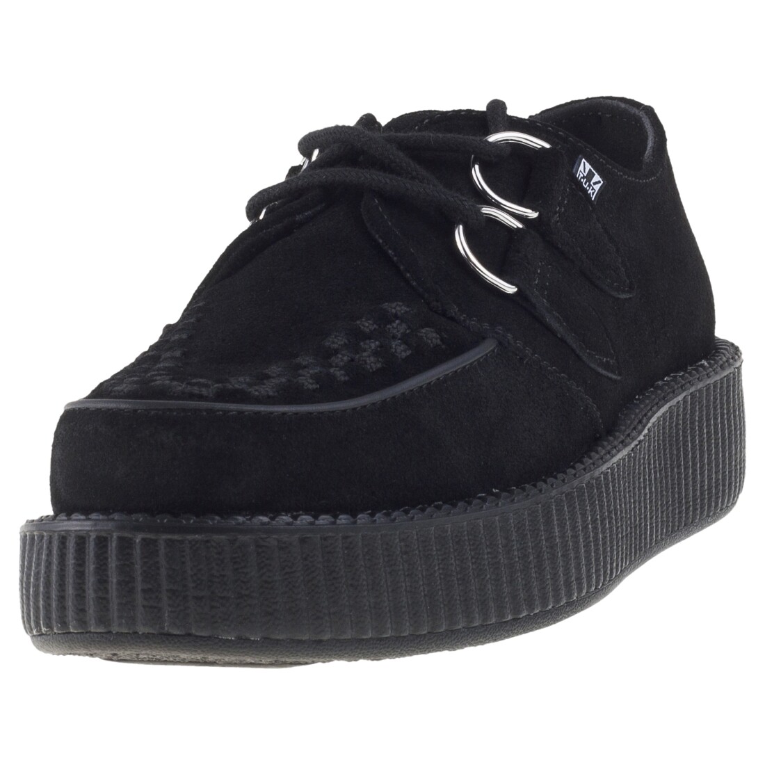 T.U.K Viva Basse Creeper Unisexe En Daim noir Creeper chaussures - 44 EU T.U.K Viva Basse Creeper Unisexe En Daim noir Creeper chaussures - 44 EU