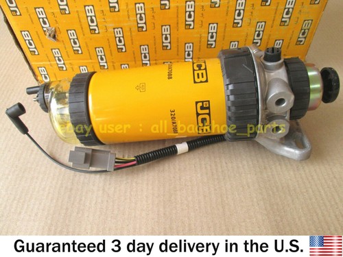 JCB BACKHOE - GENUINE JCB FUEL FILTER ASSEMBLY - 30 (PART# 320/A7088 320/07068) - Picture 3 of 8