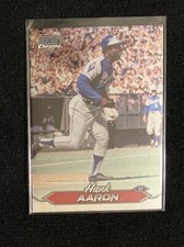 2024 Stadium Club Chrome #39 Hank Aaron Braves Brewers HOF