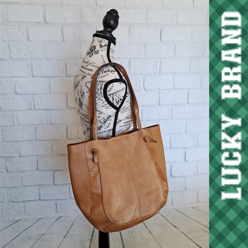 XL Lucky Brand $175 leather shoulder bag