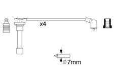 Fits BOSCH 0 986 356 793 IGNITION CABLE KIT   DE Stock