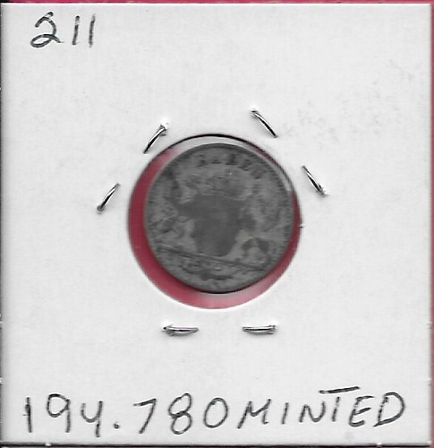 GERMAN STATES BADEN 3 KREUZER 1848 RULER:LEOPOLD I,LOW MINTAGE 194,780,CROWNED S - Picture 2 of 2