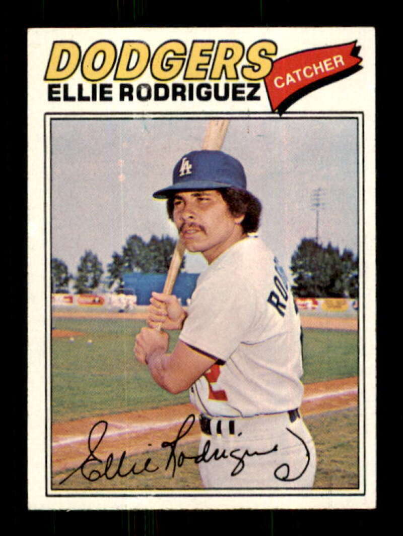 1977 Topps #448 Ellie Rodriguez EXMT Dodgers 227743