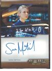 Star Trek Discovery Two autograph card Sara Mitich Bordered