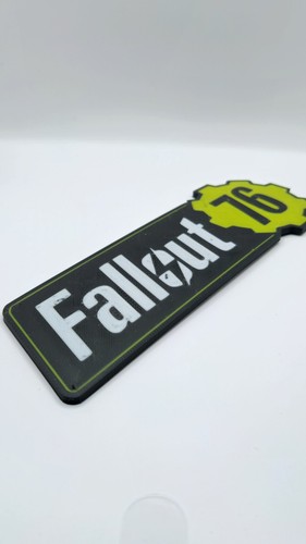 Fallout 76 Sign - Fallout Desk Logo - Wall Art - Picture 2 of 4