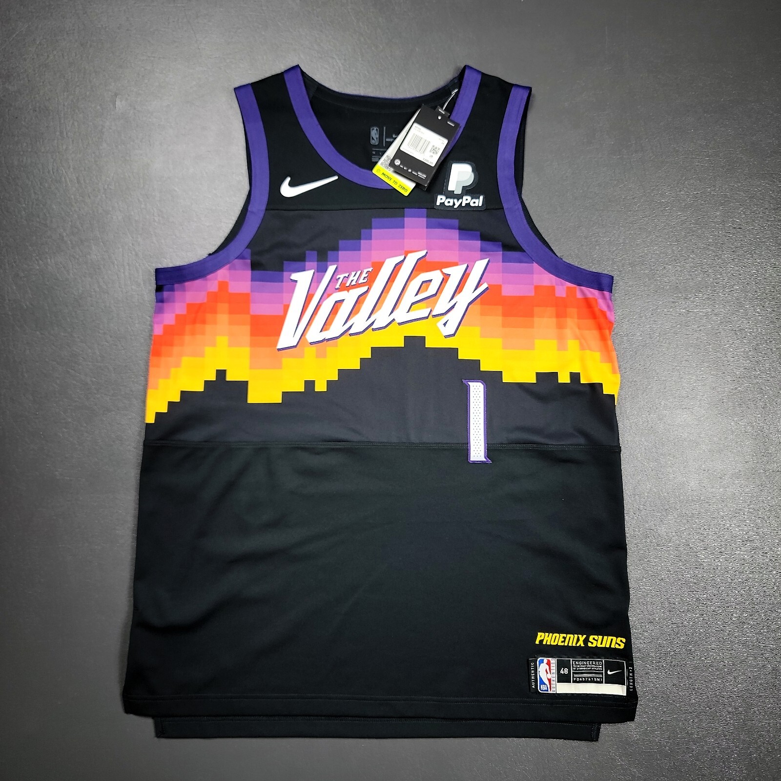 devin booker suns jersey the valley