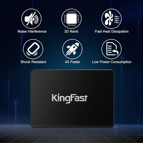 KingFast F10 1TB 2.5 in Solid State Drive SSD (2710DCS23BF-1TB)™ SATA III 6Gb/s - Picture 5 of 9