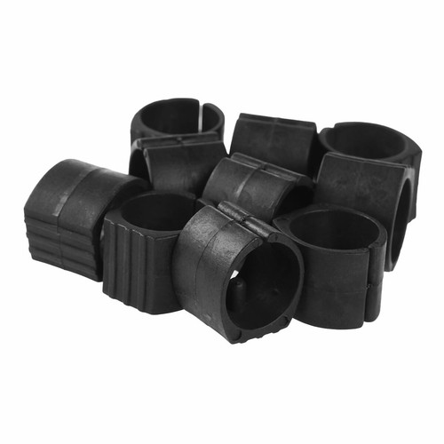 Paquete de 10 cubiertas de almohadillas para pies de muebles de plástico antideslizantes para patas de silla - Imagen 56 de 61