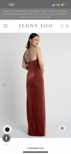 Jenny Yoo - Liliana -English Rose - Size 2 - Picture 6 of 7