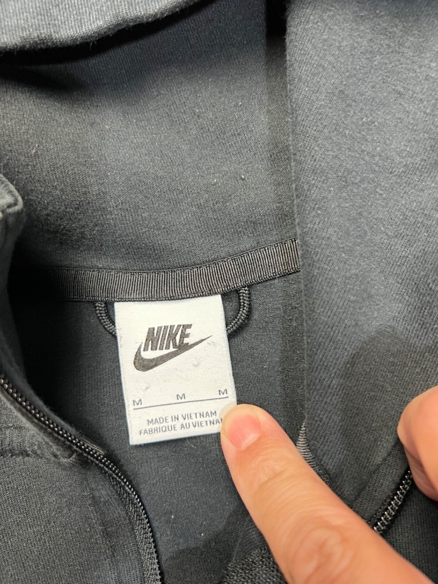 Nike Womens Tech Fleece Cropped Full Zip Hoodie Size M | eBay