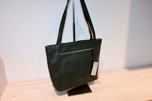 MGM DESIGN Leder Handtasche Shopper Schultertasche Blau - Made in Italy - Neu ! - Bild 5 von 10