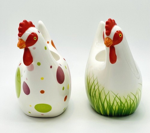 Party Lite Chicken Candle Holders Tea Light Taper - Picture 2 of 12