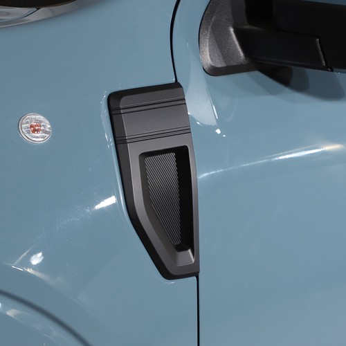 Matte Black Front Fender Air Vent Cover Trim Molding For FORD Maverick 2022+ - Picture 7 of 12